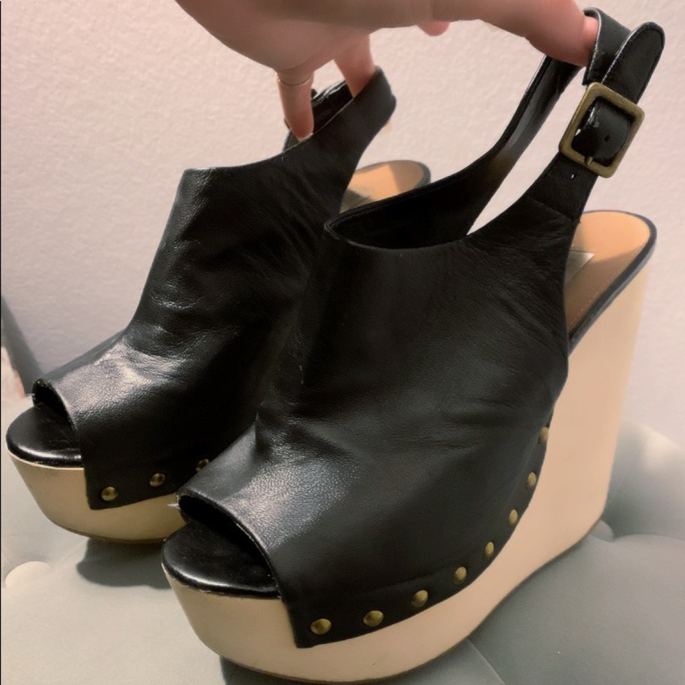 Steve Madden Open Toe Wedges